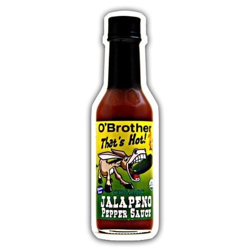 O Brothers: Hot Sauce Jalapeno Organic, 5 Oz