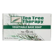 Tea Tree Therapy Vegetable Base Soap With Tea Tree Oil - 3.9 Oz