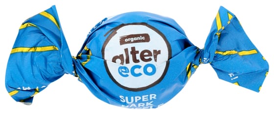 Alter Eco Organic Superdark Chocolate Truffles, 0.42 Oz