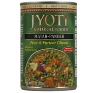 Jyoti Cuisine India Matar Paneer - Case Of 12 - 15 Oz.