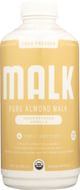 Malk: Pure Almond Malk Unsweetened Vanilla, 28 Oz