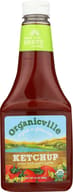Organicville Ketchup No Added Sugar, 24 Oz
