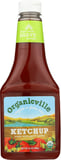 Organicville Ketchup No Added Sugar, 24 Oz