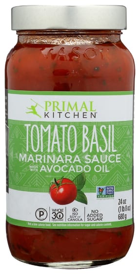 Primal Kitchen: Sauce Tmto Basil Marinara, 24 Oz
