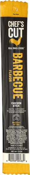 Chefs Cut: Jerky Snack Stick Barbecue Chicken, 1 Oz