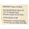 Bob's Red Mill - Oat Bran - Organic High Fiber Hot Cereal - Case Of 4 - 18 Oz.