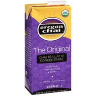 Oregon Chai Tea Latte Concentrate - The Original - Case Of 6 - 32 Fl Oz.