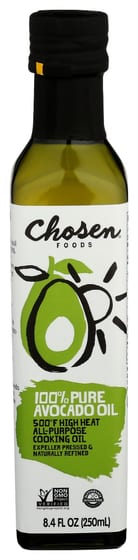 Chosen Foods: 100% Pure Avocado Oil Refined, 250 Ml