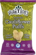 Vegan Rob's Probiotic Cauliflower Puffs, 3.5 Oz