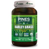Pines International 100% Organic Barley Grass Powder 3.5 Oz