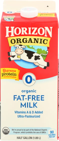 Horizon: Organic Fat-free Milk, 64 Oz