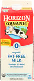 Horizon: Organic Fat-free Milk, 64 Oz