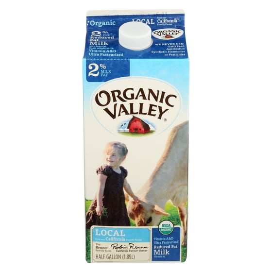 Organic Valley: 2% Milk Fat, 64 Oz