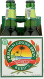 Reed's Inc: Premium Ginger Brew Pack Of 4 (12 Oz Each), 48 Oz