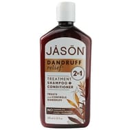 Jason Natural Products Shampoo And Conditioner - Treatment - Dandruff Relief - 12 Oz