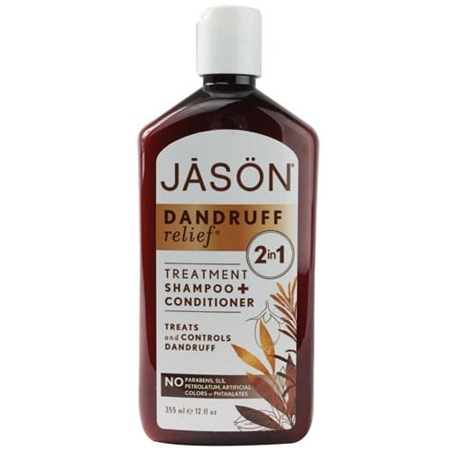 Jason Natural Products Shampoo And Conditioner - Treatment - Dandruff Relief - 12 Oz
