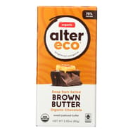 Alter Eco Americas Chocolate - Organic - Dark Salted Brown Butter - 2.82 Oz - Case Of 12