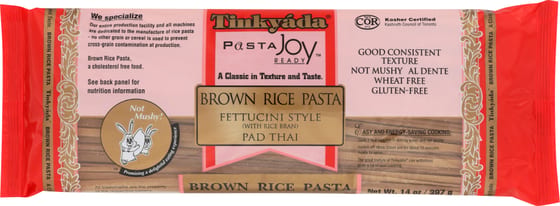 Tinkyada: Brown Rice Pasta Fettucini Style Pad Thai, 14 Oz