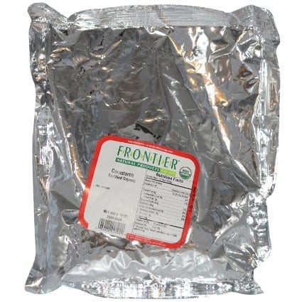 Frontier Herb Cornstarch Organic - Single Bulk Item - 1lb