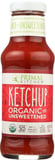 Primal Kitchen Ketchup Unsweetened Organic, 11.3 Oz