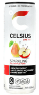 Celsius Sparkling Fuji Apple Pear Energy Drink, 12 Fl Oz
