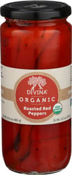 Divina: Roasted Red Peppers, 12.3 Oz