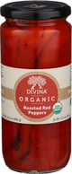 Divina: Roasted Red Peppers, 12.3 Oz