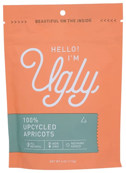 Hello Im Ugly: Apricots Dried And Diced, 4 Oz