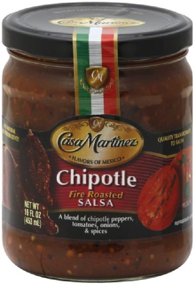 Casa Martinez Chipotle Fire Roasted Salsa, 16 Oz