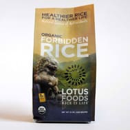 Lotus Foods Heirloom Forbidden Black Rice - Case Of 6 - 15 Oz.