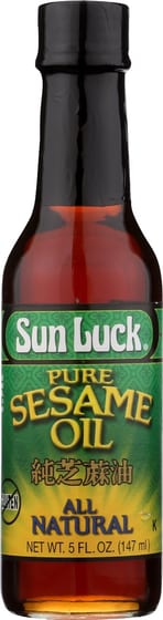 Sun Luck: Oil Sesame Pure, 5 Oz
