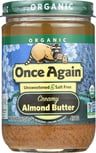 Once Again Nut Butter Almond Smooth Organic, 16 Oz
