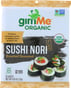 Gimme Organic Roasted Seaweed Sushi Nori, 0.81 Oz