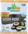 Gimme Organic Roasted Seaweed Sushi Nori, 0.81 Oz