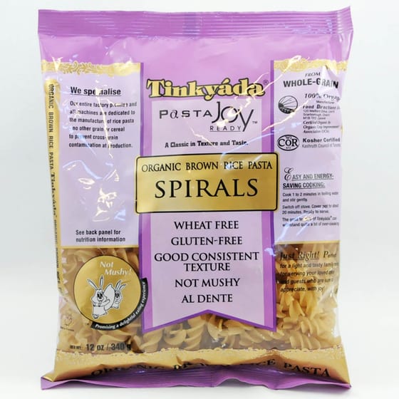 Tinkyada Brown Rice Spirals - Case Of 12 - 16 Oz
