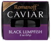 Romanoff: Caviar Lumpfish Blk, 2 Oz