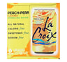 La Croix Water Sparkle Peach Pear 8 Pack, 96 Oz