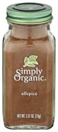 Simply Organic: Allspice, 2.57 Oz