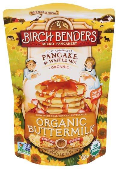 Birch Benders: Organic Buttermilk Pancake And Waffle Mix, 16 Oz