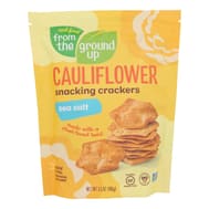 From The Ground Up Sea Salt Snacking Crackers - Case Of 6 - 3.5 Oz