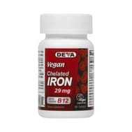 Deva Vegan Vitamins Chelated Iron 29 Mg (1x90 Tablets)