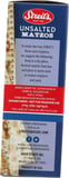 Streits Unsalted Matzo, 11 Oz