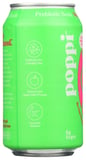 Poppi: Soda Prebiotic Watermelon, 12 Fo