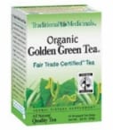 Traditional Medicinals Organic Green Tea Ginger - Case Of 6 - 16 Bags