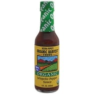 Organic Harvest Pepper Sauce - Organic Jalapeno - Case Of 12 - 5 Oz.