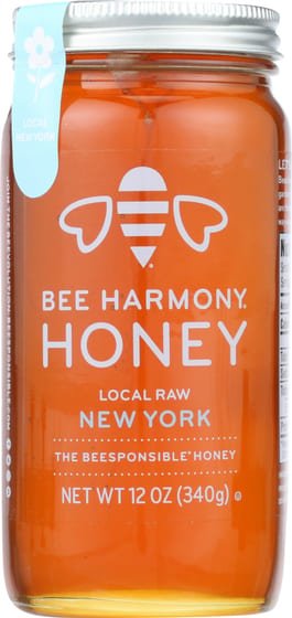 Bee Harmony Honey New York Local Honey, 12 Oz