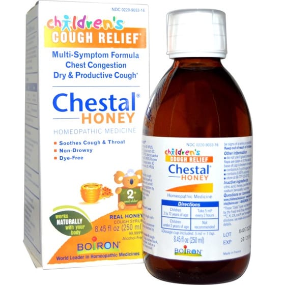Boiron - Chestal - Cough And Chest Congestion - Honey - Childrens - 6.7 Oz