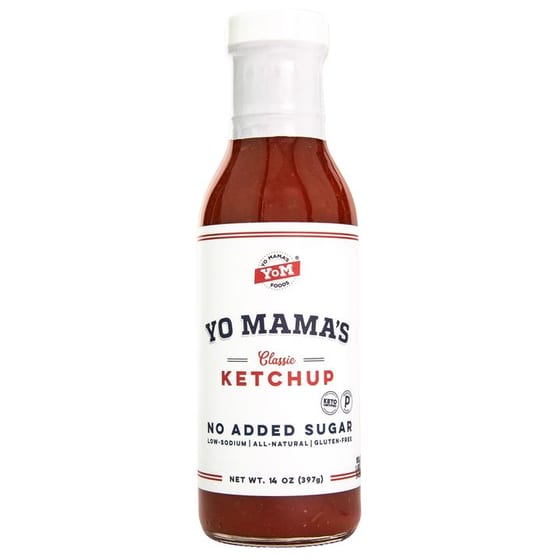 Yo Mamas Foods: Ketchup Classic, 14 Oz