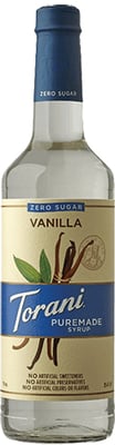 Torani: Zero Sugar Vanilla, 375 Ml