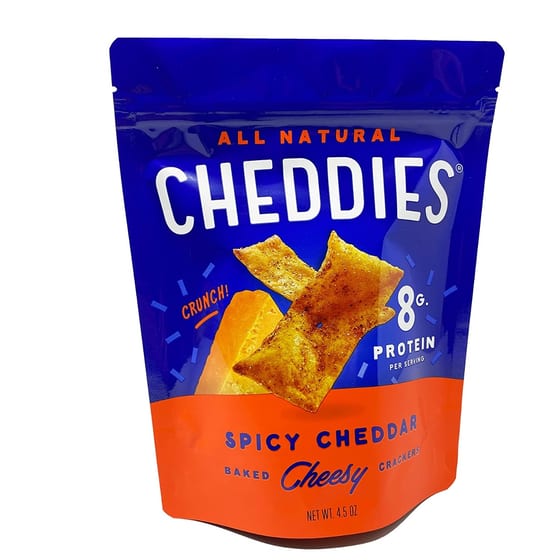 Cheddies: Cracker Baked Spcy Cheddr, 4.5 Oz